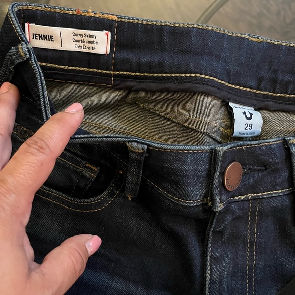 NWT True Religion Women's Jennie Curvy
Skinny The Perfect Jeans in Navy - Picture 10 of 10